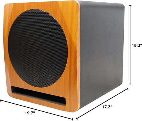 Rockville APM10C 10 "400 واط تعمل بالطاقة/النشط SUPWOOFER PRO SUB in Saudi Arabia