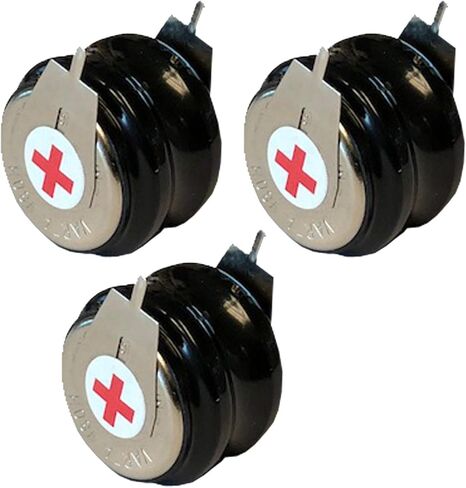 2/V80H-2P 2.4V 80MAH NIMH بطارية مع 2 دبابيس للإضاءة ، والساعات الصناعية ، GPS-TRACKER ، منارة لاسلكية ، ecall ، تتبع المركبات ، إنذار السيارة ، الطاقة الشمسية in Kuwait