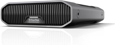 SanDisk Professional 26TB G-Drive Enterprise-Class External Desktop Hard Drive - 7200RPM Ultrastar HDD Inside, USB-C (10Gbps), USB 3.2 Gen 2, Mac Ready - SDPHF1A-026T-NBAAD in Saudi Arabia