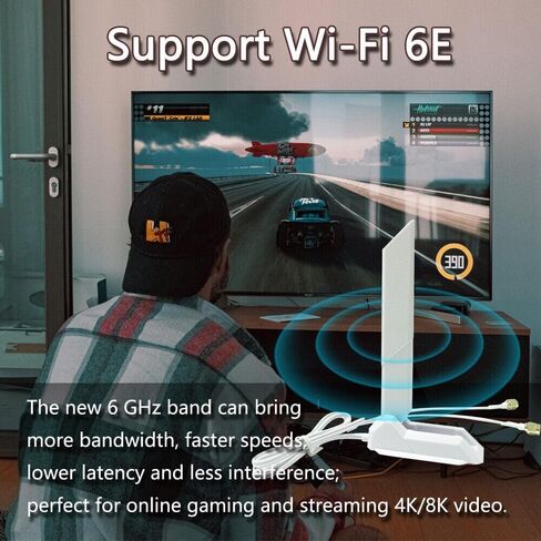 لـ ASUS WiFi Antenna 2.4g 5g 6g WiFi 6e WiFi7 Rog Maximus Z790 BTF Z70-A White in Saudi Arabia