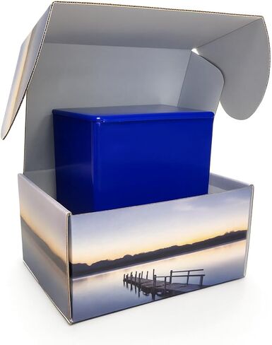 TSA Approved Fly-Safe and Temporary Travel Cremation Urn Kit for Human Ashes - Airline Friendly - 200 Cubic Inch Capacity - Airline-Ready Black Plastic Urn with Included Travel Box in Kuwait