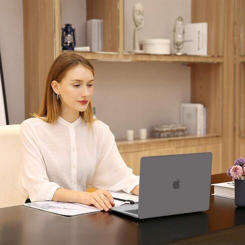 Mosiso متوافق مع MacBook Air 13 بوصة Case 2022 2021 2020 2019 2018 الإصدار A2337 M1 A2179 A1932 Touch ID ، غطاء صلبة بلاستيكية متوافقة مع MacBook Air 13.3 بوصة ، والكرز الأحمر in Kuwait