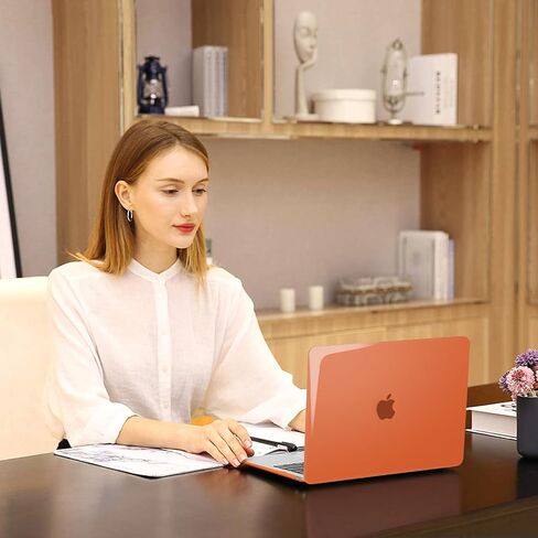 Mosiso متوافق مع MacBook Air 13 بوصة Case 2022 2021 2020 2019 2018 الإصدار A2337 M1 A2179 A1932 Touch ID ، غطاء صلبة بلاستيكية متوافقة مع MacBook Air 13.3 بوصة ، والكرز الأحمر in Kuwait