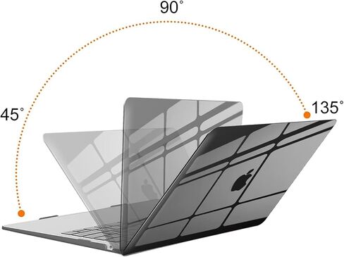 Mosiso متوافق مع MacBook Air 13 بوصة Case 2022 2021 2020 2019 2018 الإصدار A2337 M1 A2179 A1932 Touch ID ، غطاء صلبة بلاستيكية متوافقة مع MacBook Air 13.3 بوصة ، والكرز الأحمر in Kuwait