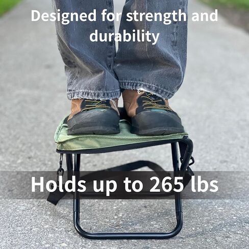 Folding Camp Stool, Lightweight Foldable Camping Stool, Compact Mini Chair for Outdoor Activities, Hiking, Fishing, and Travel, Portable and Durable, Holds Up to 265 lbs (Regular) in Saudi Arabia