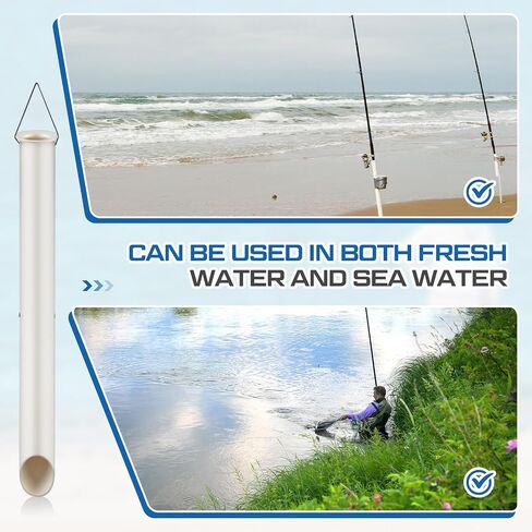 طفرات رملية أنبوبية لركوب الأمواج الصيد PVC Surf Shore و Peach Fishing Rod حامل الرمل للشواطئ والأنهار والشواطئ الرملية in Saudi Arabia