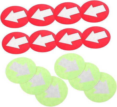 20pcs Reflective Trail Markers PVC Arrow Signs for Outdoor Safety Signs in Saudi Arabia