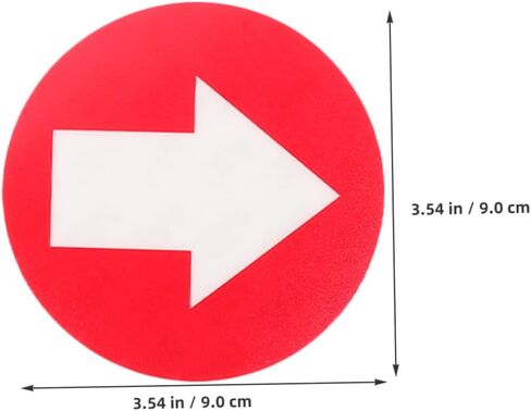 20pcs Reflective Trail Markers PVC Arrow Signs for Outdoor Safety Signs in Saudi Arabia