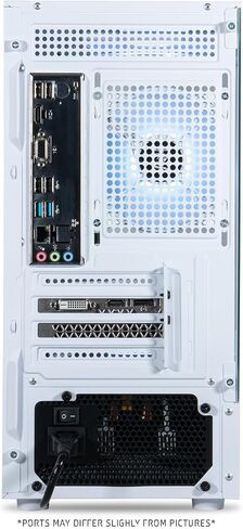 كمبيوتر ألعاب VIPRTECH Stryker 4.0، Ryzen 7، RTX 5060 8GB، 16GB/1TB، أسود in Kuwait