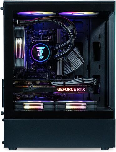 Viprtech Stryker 1.0 Gaming PC - AMD Ryzen 7 (4.1GHz Turbo) ، RX 580 8GB ، 32GB DDR4 3200 ، 1TB NVME SSD ، 700W PSU ، WIFI BT ، WIN 11 Pro ، RGB ، RGB Prebuilt ، White ، in Kuwait