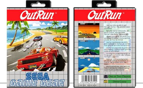 Outrun | (Sggeu) Sega Game Gear - Case Game فقط - لا توجد لعبة in Saudi Arabia