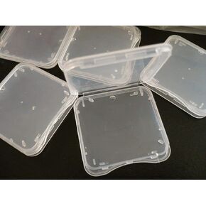 20 Pack SD MMC/SDHC Pro Duo Card Card Card Card Class Blastic Storage Case (بطاقة الذاكرة غير مضمنة) (1 3/8 "× 1 3/8" × 1/4 ") in Kuwait