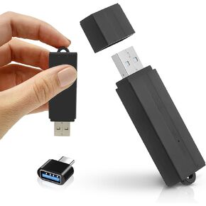USB Audio Note Device 288-Hour Storage | Hands-Free Audio Capture | Extended Battery Life | Easy File Transfer | Compact Device for Meetings, Lectures & Personal Notes in Saudi Arabia
