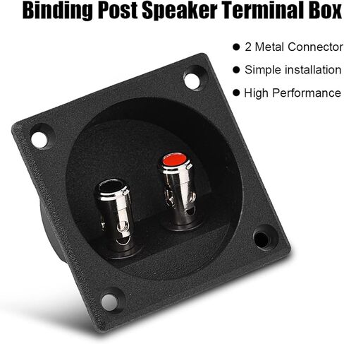أكواب مربع مكبر صوت joyous كؤوس طرفية مزدوجة الربط بعد موصل الكبلات subwoofer box plats terminal mionts acoustic for Home Car Steroo in Kuwait
