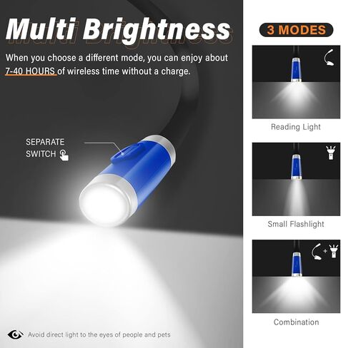 Vekkia قابلة لإعادة الشحن LED ضوء قراءة ضوء in Kuwait
