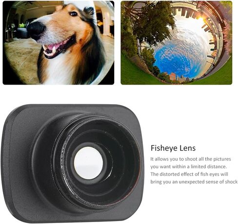 عدسة Yoidesu Osmo Camera Set 10x Macro Fisheye Micro Wide Lens Kit With High Classency Glass for Close Hangued Scenery Photography in Saudi Arabia