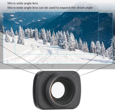 عدسة Yoidesu Osmo Camera Set 10x Macro Fisheye Micro Wide Lens Kit With High Classency Glass for Close Hangued Scenery Photography in Saudi Arabia