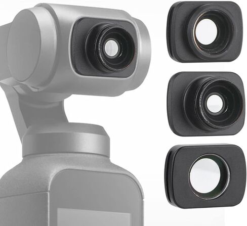 عدسة Yoidesu Osmo Camera Set 10x Macro Fisheye Micro Wide Lens Kit With High Classency Glass for Close Hangued Scenery Photography in Saudi Arabia