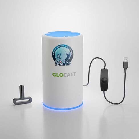 Aramish GloCast - Instant Charger for Glow Lures Baits Jigs Plugs Spoons Powerful UV LED Light in Kuwait