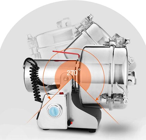 High Speed Herb Coffee Spices Grinder Powder Machine, Multifunction Cereals Mill with Overload Protection, Ideal for Home & Commercial Use in Saudi Arabia