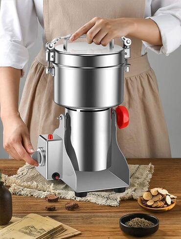 Electric Cereal Grinder, High Speed Food Powder Machine for Corn, Coffee, Spice, Multifunctional Swing Electric Grinder Mill in Saudi Arabia