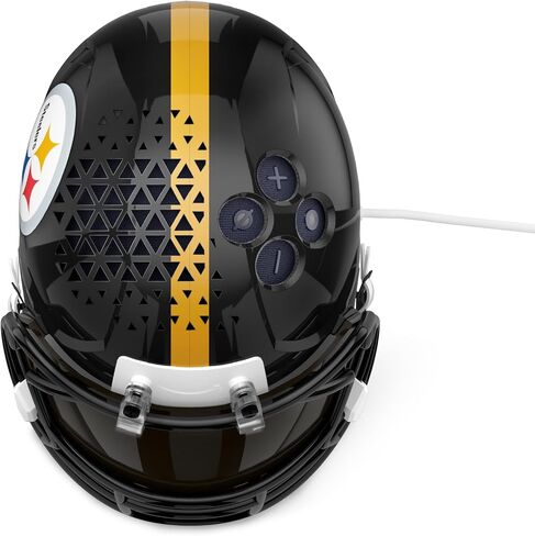 NFL ECHO DOT BUNDLE: يتضمن صدى DOT | أعماق البحار الأزرق والمحدود من NFL خوذة حامل | بيتسبرغ ستيلرز in Saudi Arabia