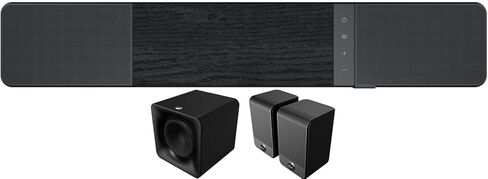Klipsch Flexus-200-Soundbar 3.1.2 نظام صوت Sound مع Klipsch Flexus-10-Sub 10 "سائق مضخم الصوت اللاسلكي السريع و Clipsch Flexus-Surround 3" مكبرات صوت كاملة النطاق (2024) in Saudi Arabia