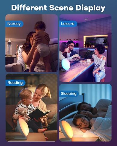 Dekala 5G Arches Gradual Sunrise Alarm Clock Loud Alarm Clock for Heavy Sleepers with Wireless Charging Sunset White Noise Sleep Sound Machine Touch/App/Button Control Best Valentine's Day Gift in Kuwait