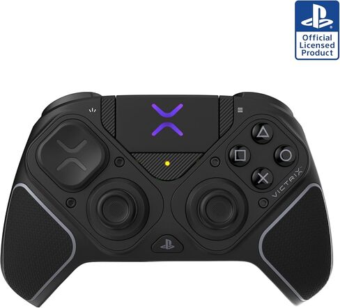 Turtle Beach Victrix Pro BFG Reloaded Wireless Gaming Controller مرخص رسميًا لـ PlayStation 5 ، PS5 ، PS4 ، PC ، MODULE MODULE ، FAGTPAD ، عصي القاعة/المشغلات ، الضوابط القابلة للتخصيص - الأسود in Saudi Arabia