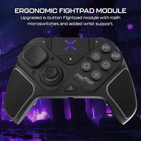 Turtle Beach Victrix Pro BFG Reloaded Wireless Gaming Controller مرخص رسميًا لـ PlayStation 5 ، PS5 ، PS4 ، PC ، MODULE MODULE ، FAGTPAD ، عصي القاعة/المشغلات ، الضوابط القابلة للتخصيص - الأسود in Saudi Arabia
