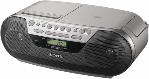 Sony CFDS05 CD Radio Cassette Recorder Recorder Boombox Senter (متجدد) in Saudi Arabia