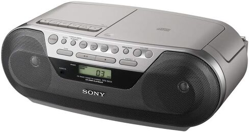 Sony CFDS05 CD Radio Cassette Recorder Recorder Boombox Senter (متجدد) in Saudi Arabia