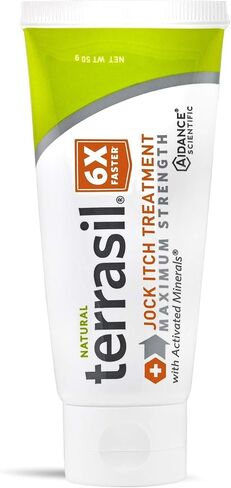 Jock Itch Treatment MAX - Natural Antifungal Ointment by Terrasil (50g Tube) in Kuwait