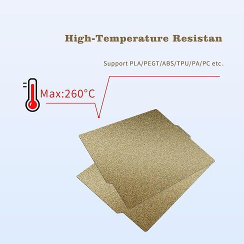 لوحة بناء PEO H1H مزدوجة الجوانب من IdeaFormer لمختبر Bambu X1/X1C/X1E/P1P/P1S/A1، لوحة فولاذية مرنة PEO+Phantom H1H زنبركية 257x257 مم لطابعات Bambu ثلاثية الأبعاد in Kuwait