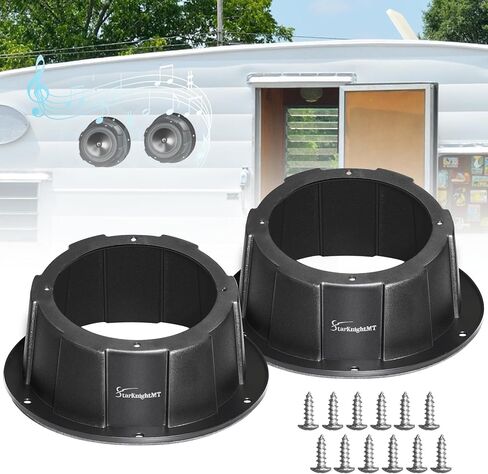 STARKNEYMT 2PCS SPEALER PODS لـ 6.5 بوصة مكبرات صوت عالمية وغطاء مقعد النيوبرين المتوافق مع Pioneer 700 700-4 2014-2024 مضاد للخلع ، مضاد لـ UV ، غير انزلاق in Saudi Arabia