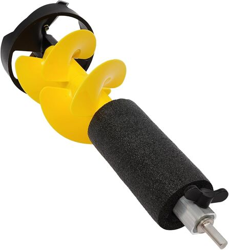 19 in Ice Fishing Auger, Upgraded Electric Drill Nylon Auger Replacement Part, Heavy Duty Garden Auger Bit, Ice Fishing Auger Drill Bit Set, Ice Augers for Ice Fishing Planting in Kuwait
