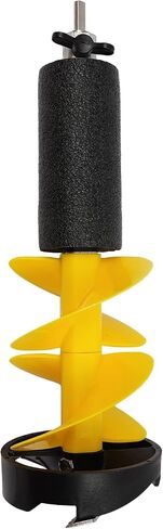 19 in Ice Fishing Auger, Upgraded Electric Drill Nylon Auger Replacement Part, Heavy Duty Garden Auger Bit, Ice Fishing Auger Drill Bit Set, Ice Augers for Ice Fishing Planting in Kuwait