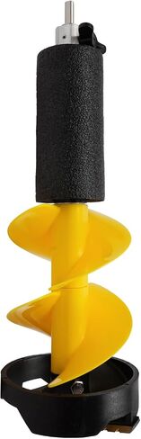 19 in Ice Fishing Auger, Upgraded Electric Drill Nylon Auger Replacement Part, Heavy Duty Garden Auger Bit, Ice Fishing Auger Drill Bit Set, Ice Augers for Ice Fishing Planting in Kuwait