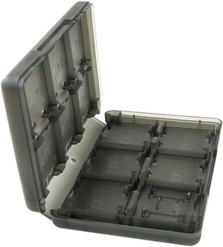 Ingqi 24-in-1 CAST CASE CASE HOLDER BOX بديل لـ NINTENDO NEW 2DS XL / NEW 2DS LL / NINTENDO 2DS / NINTENDO DSI XL / DSI LL / NINTENDO DSI / NINTENDO DS / DS LITE in Saudi Arabia