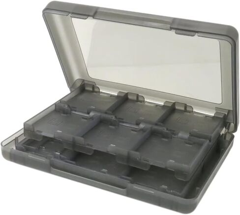 Ingqi 24-in-1 CAST CASE CASE HOLDER BOX بديل لـ NINTENDO NEW 2DS XL / NEW 2DS LL / NINTENDO 2DS / NINTENDO DSI XL / DSI LL / NINTENDO DSI / NINTENDO DS / DS LITE in Saudi Arabia