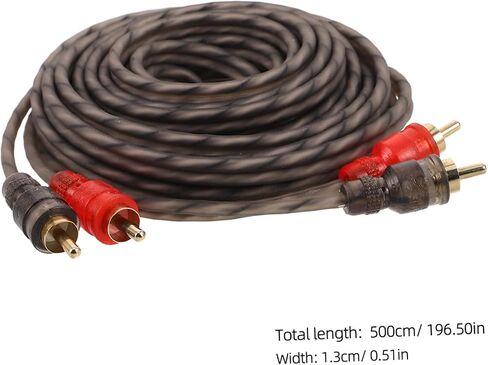 Cabilock Car Audio Cable for Modification Pure Copper Speaker Wire Kit for Easy Installation Compatible with Subwoofers and Stereo Systems in Saudi Arabia