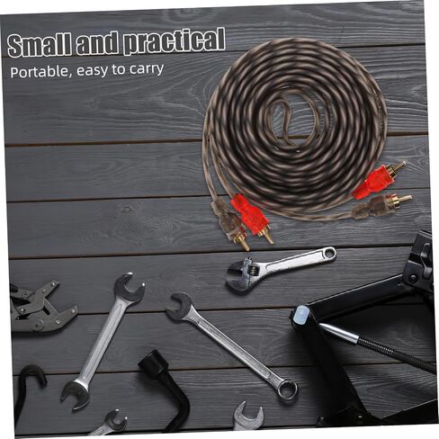 Cabilock Car Audio Cable for Modification Pure Copper Speaker Wire Kit for Easy Installation Compatible with Subwoofers and Stereo Systems in Saudi Arabia