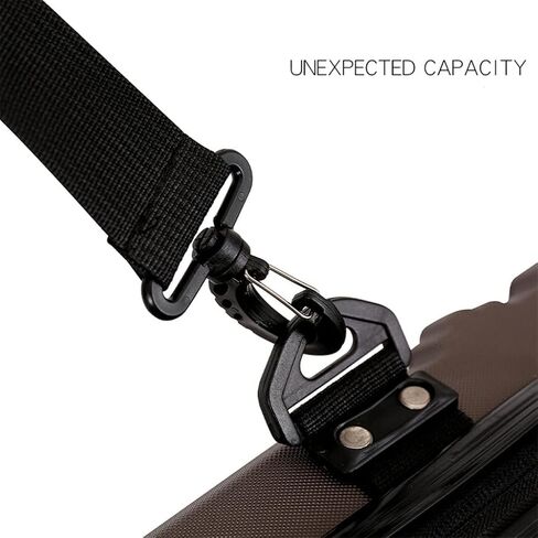 Hard Shell Outdoor Fishing Bag Fishing Rod Bag Backpack Fishing Equipment Storage Box Fishing Gear Storage Bag(90 * 20 * 14cm) in Kuwait