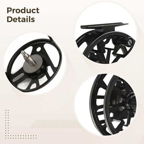 بكرة الصيد من الألمنيوم المصنوعة من CNC ، وكرة ذبابة ذبابة خفيفة الوزن ، محمل في اتجاه واحد ، بكرة ذبابة مقاومة للتآكل للصيادين in Saudi Arabia
