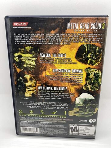 Metal Gear Solid 3 Snake Eater - PlayStation 2 in Saudi Arabia
