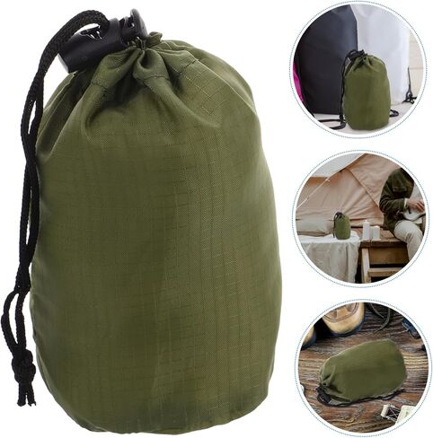 Bestonzon Compression Stuff Sack حقيبة سفر نايلون متينة للتخييم على المشي لمسافات طويلة ومغامرات في الهواء الطلق تصميم مضغوط لسهولة حمل وتخزين معاطف المطر والعتاد in Kuwait