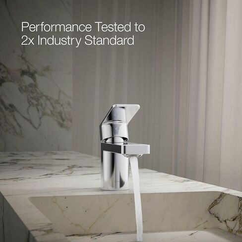 Kohler K-24804-4-BN Parallel Bathroom Sink Faucet, Vibrant Brushed Nickel in Saudi Arabia