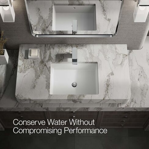 Kohler K-24804-4-BN Parallel Bathroom Sink Faucet, Vibrant Brushed Nickel in Saudi Arabia