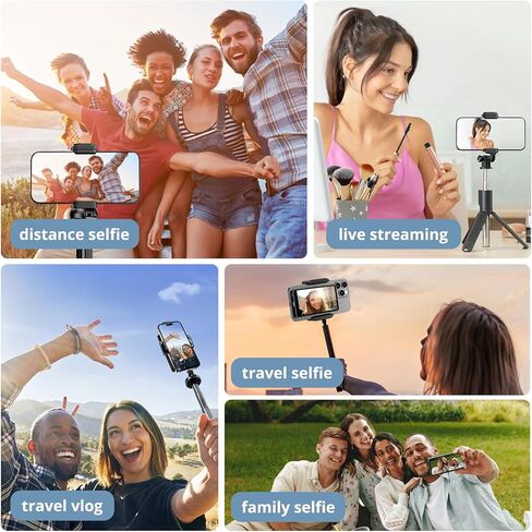 Selfie Monitor Screen iPhone,Magnetic Selfie Screen 4K 60fps Bluetooth Remote,Back Camera Monitor for Vlog Live Stream TikTok,Wireless Screen Mirroring with iPhone & Android(Pink) in Saudi Arabia