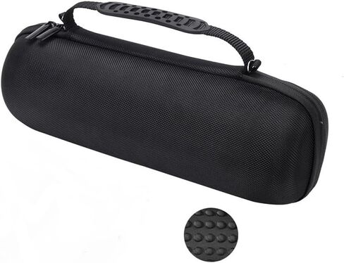 Charge 6 Portable Bluetooth Speaker | IP68 Waterproof, DustProof, and DropProof, Outdoor Wireless Audio | 28Hrs Playtime Megen Hardshell Protection Case (Black) in Saudi Arabia